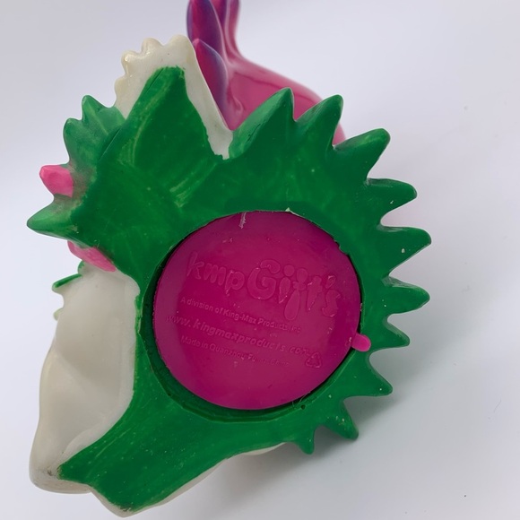 King Max Flower Baby 7” Coin Bank Colorful Fairy With Lady Bug - Picture 6 of 10